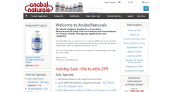 Desktop Screenshot of anabolnaturals.com